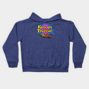 keep On Truckin' Kids Hoodie